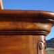 solid walnut wardrobe in Louis XV style