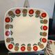 Set of 6 vintage porcelain plates France