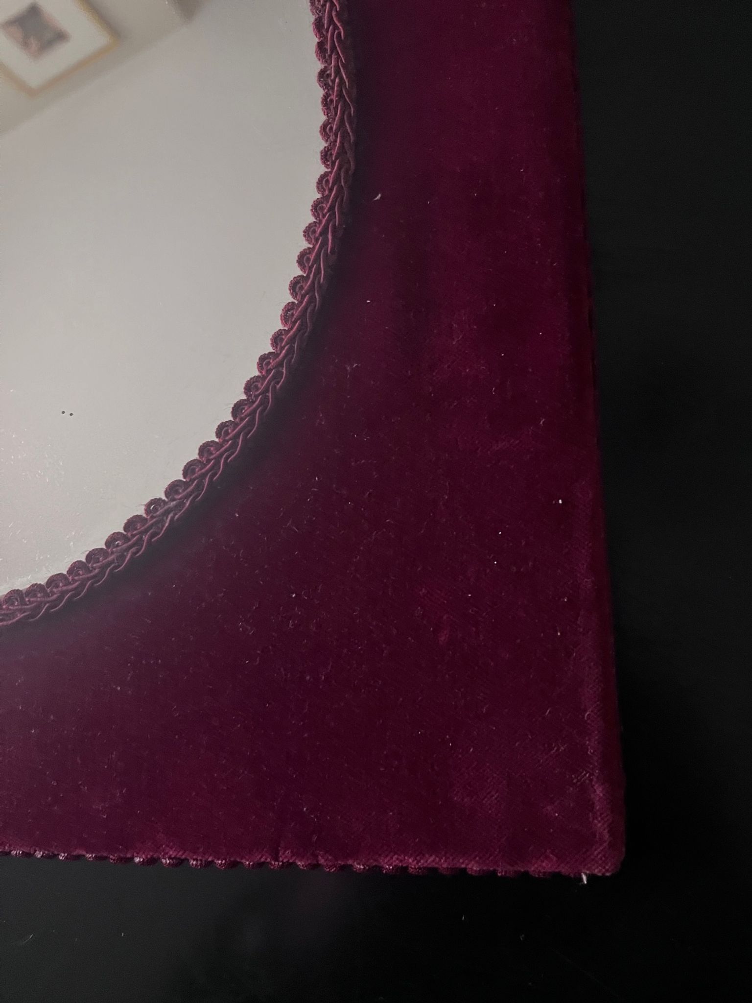 Velvet mirror 1970