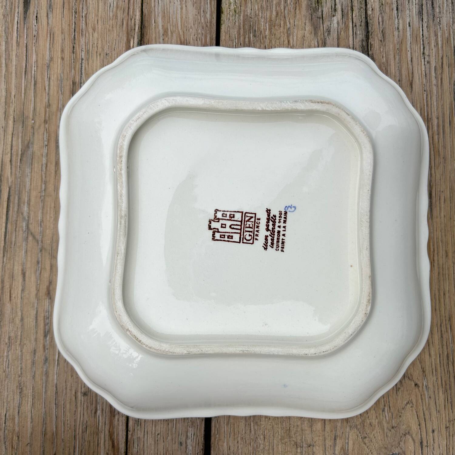 Gien peony empty pocket cup