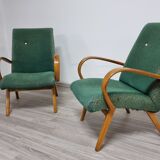 Fauteuils vintage par Jaroslav Smidek, années 1960