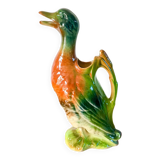 Saint clément slip pitcher, canard model, 40s-50s