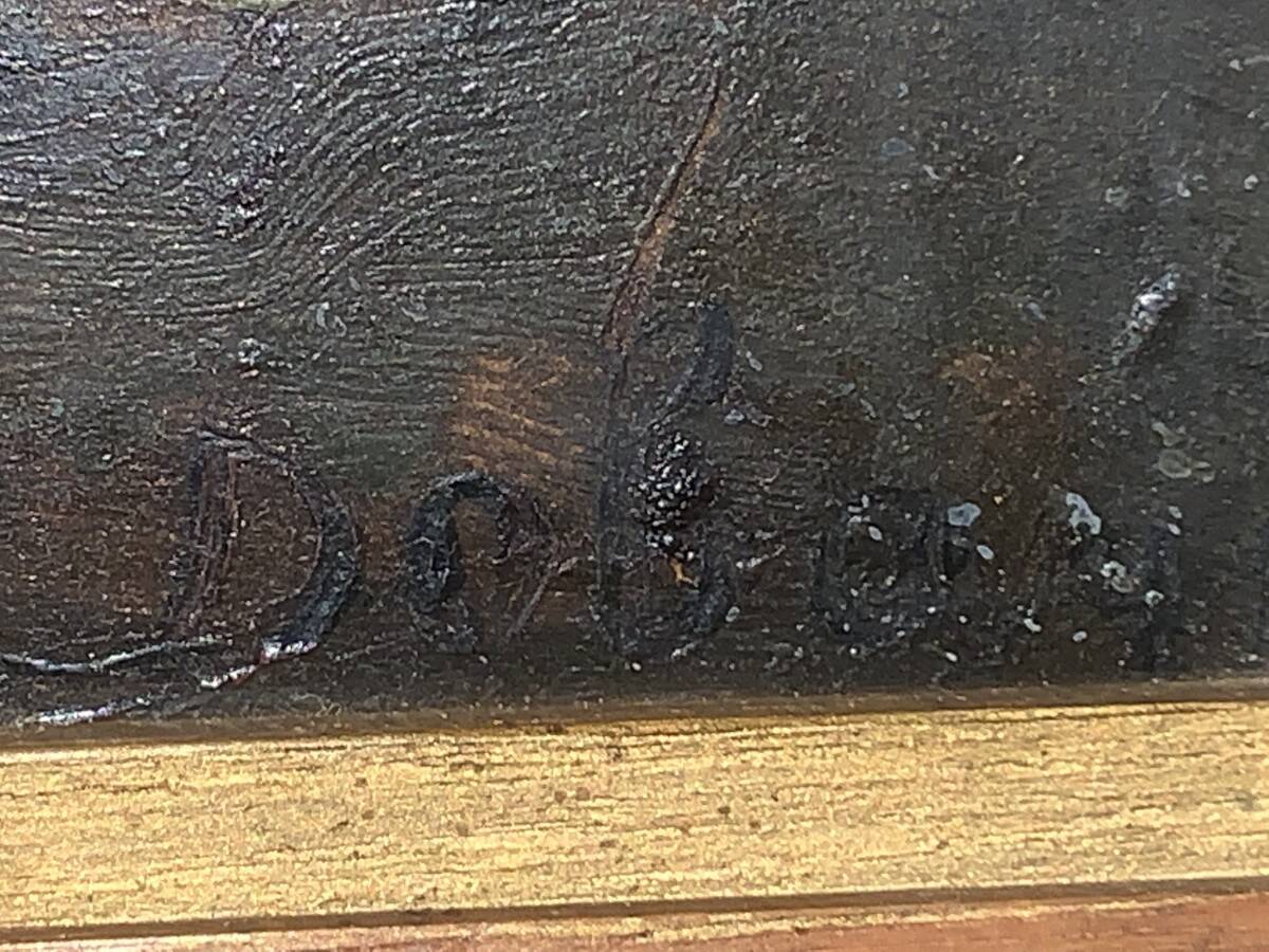 Painting 'Still Life with Fruits' Oil on panel signed, 1900s