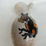 Vallauris Vintage Ane Vase with Flowers