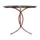 Fake bamboo base side table