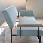 Dutch mid-century modern daybed / sofa, Netherlands, 1960s