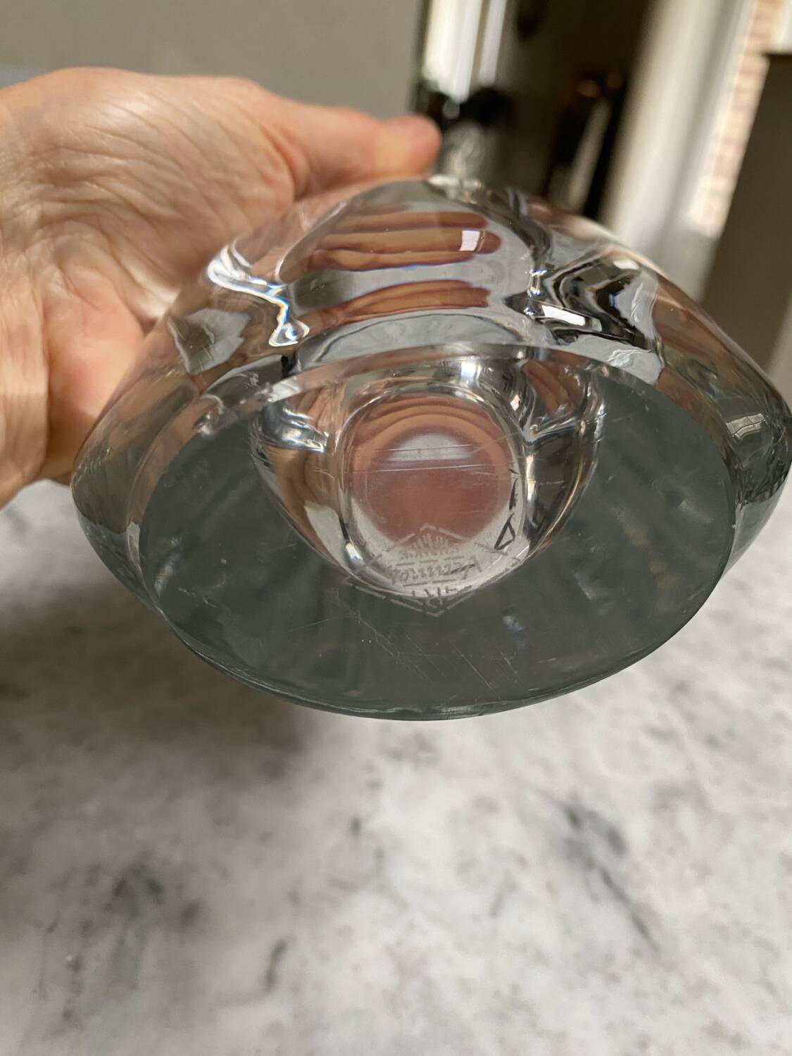 Vase en cristal