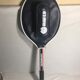 Raquette tennis ancienne Donnay glm 680 bois + cuir + protection marco vintage