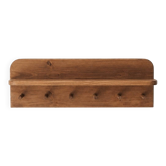 Handcrafted wall coat rack