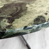 Table basse en marbre vert, années 1960.
