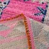 Soft Pink Vintage Runner Rug, 91x304Cm