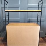 Vintage Scandinavian self-supporting shelf cabinet 1960