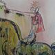 Salvador Dali: Horses, the Roman Knight - signed lithograph