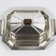 Art Deco set by Kirby Beard & Christofle – silver-plated box & tray