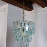 Chandelier Zero Quattro, 3 levels, Murano glass Italy 1970