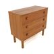 Scandinavian teak chest of drawers, Sweden, 1960