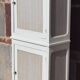 Wooden wardrobe.