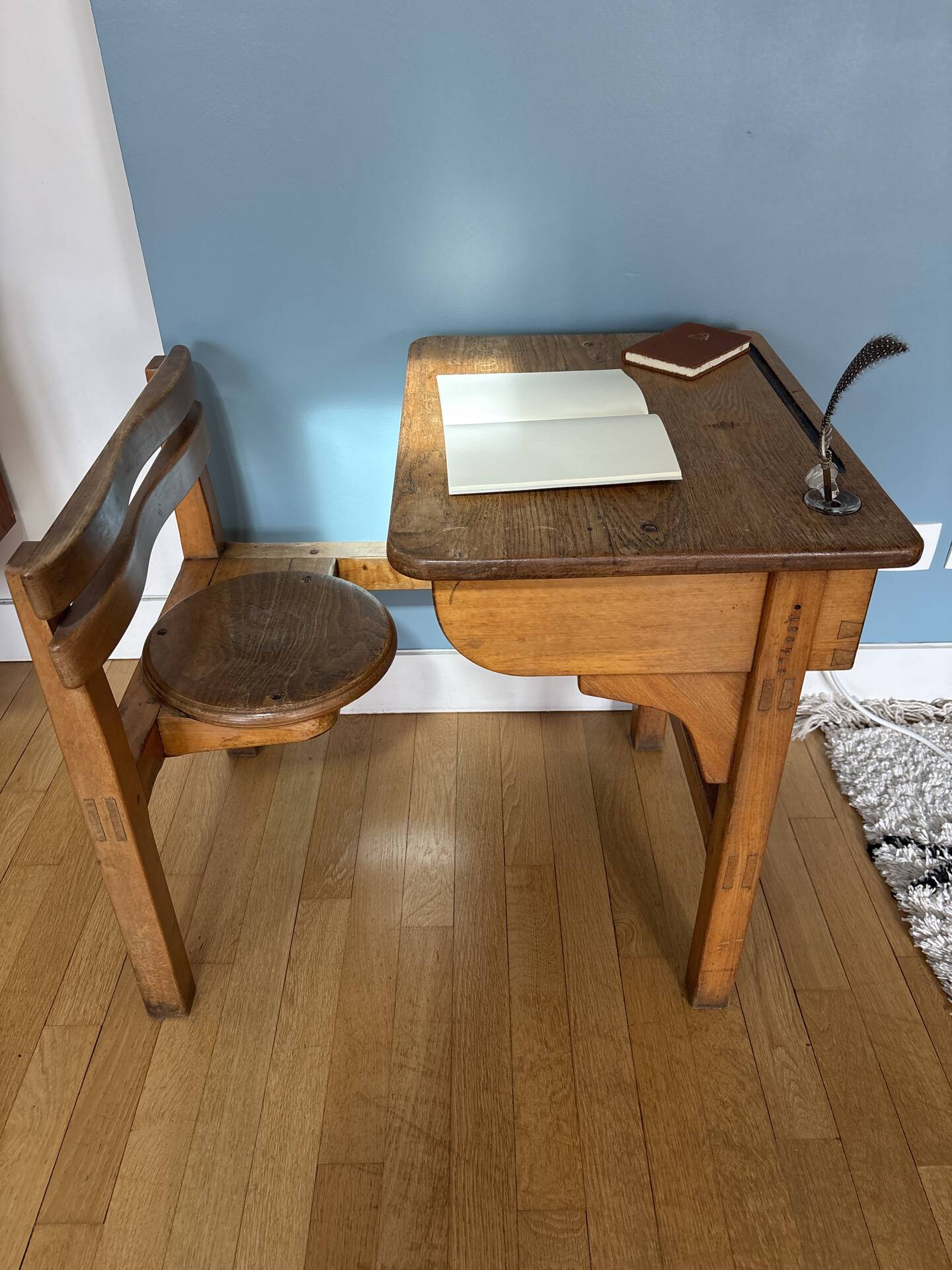 School desk from the 50s-60s.