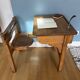School desk from the 50s-60s.