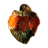 Jacques Prévert soap dish "snail and its autumn leaf"