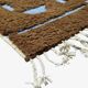 Moroccan Rug Brown Chocolate - 240 x 220 cm