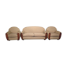 Lounge art deco sofa and armchairs