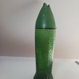Carafe en verre poisson