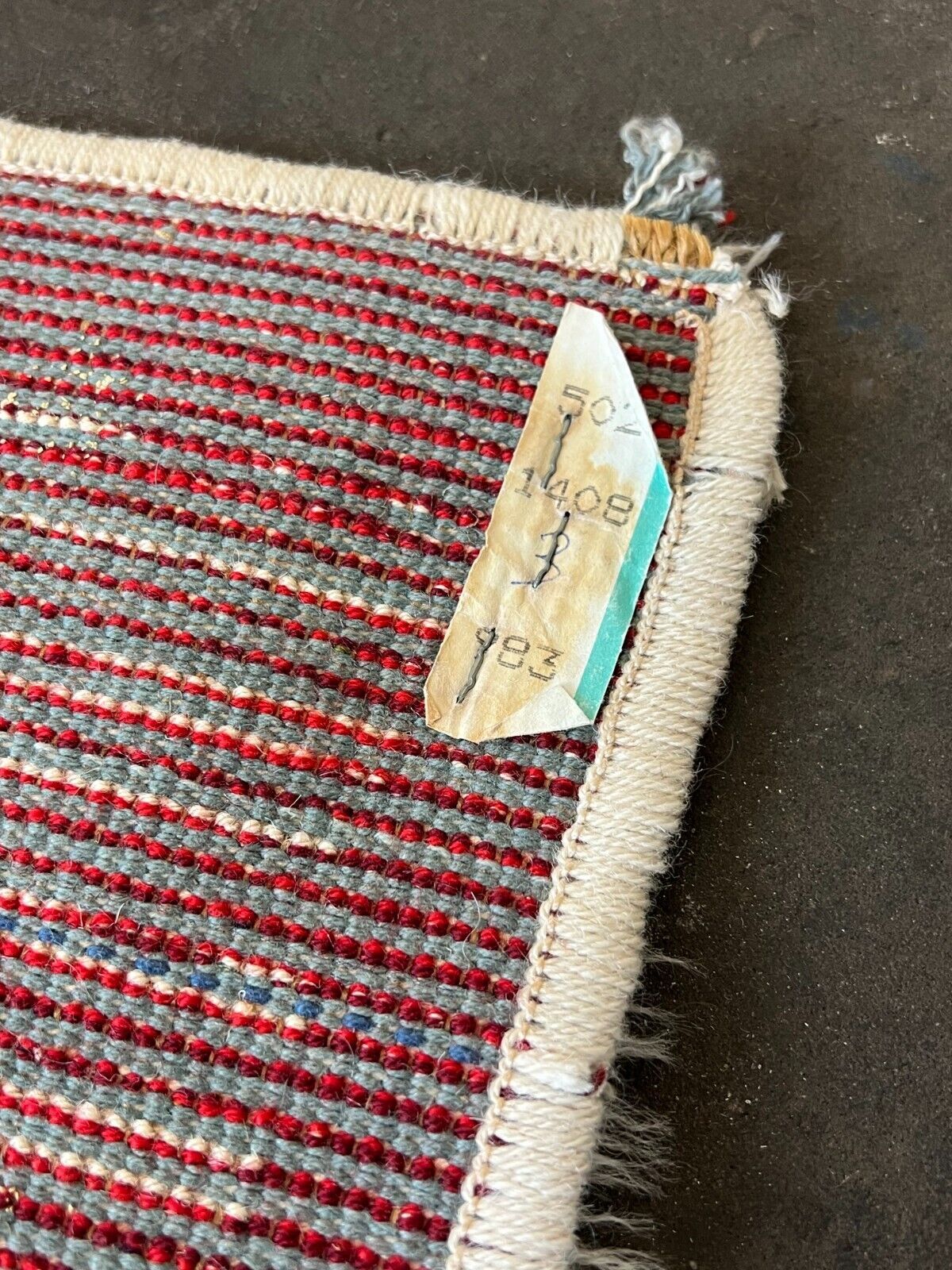 60s 70s rug carpet by Hojer Eksport Denmark