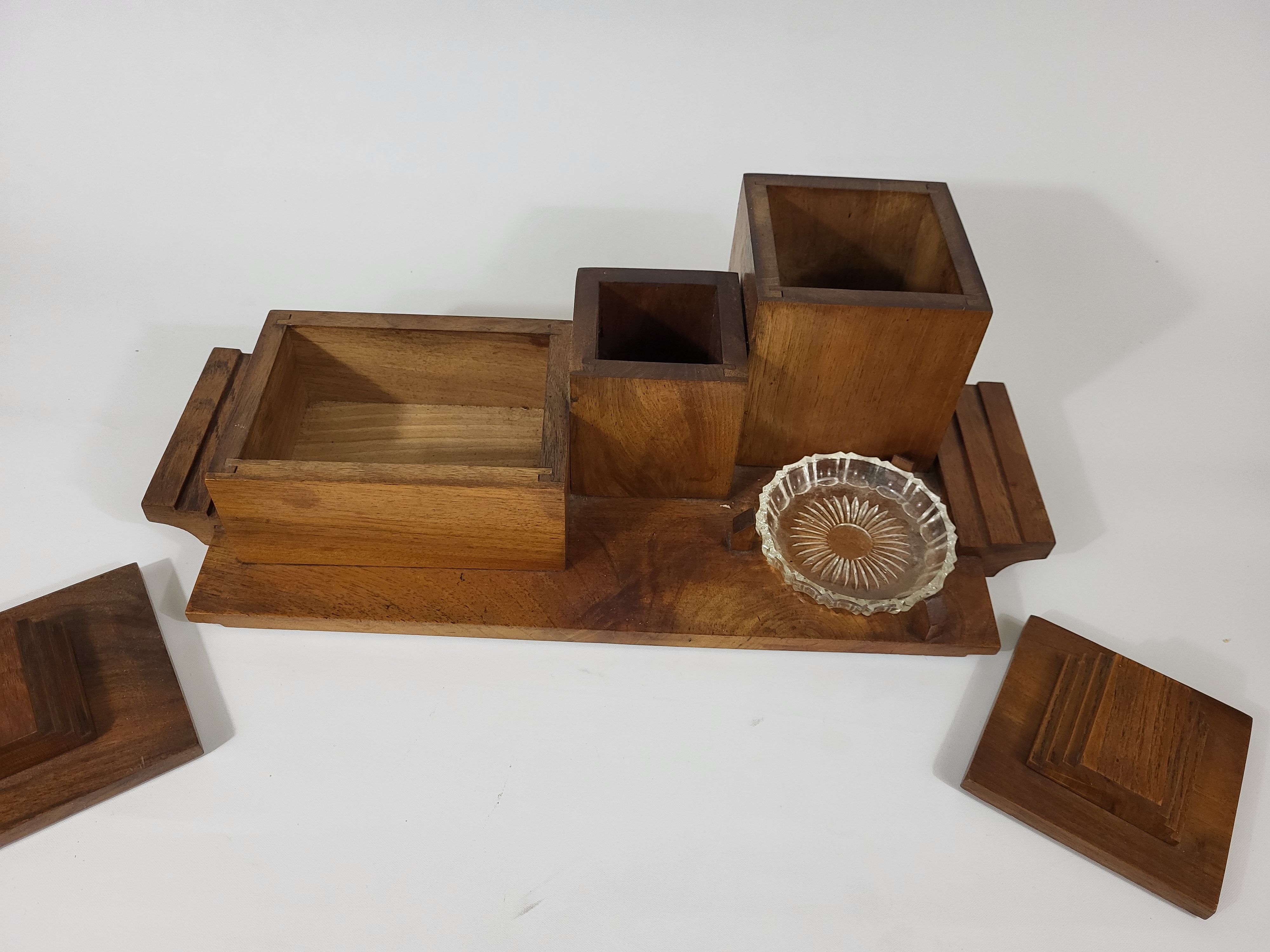 Art Deco office storage box