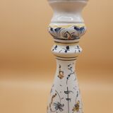 Hand-painted ceramic candlesticks