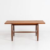 Table basse compacte par Asko (Finlande, années 1960).