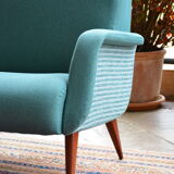 2-seater emerald sofa