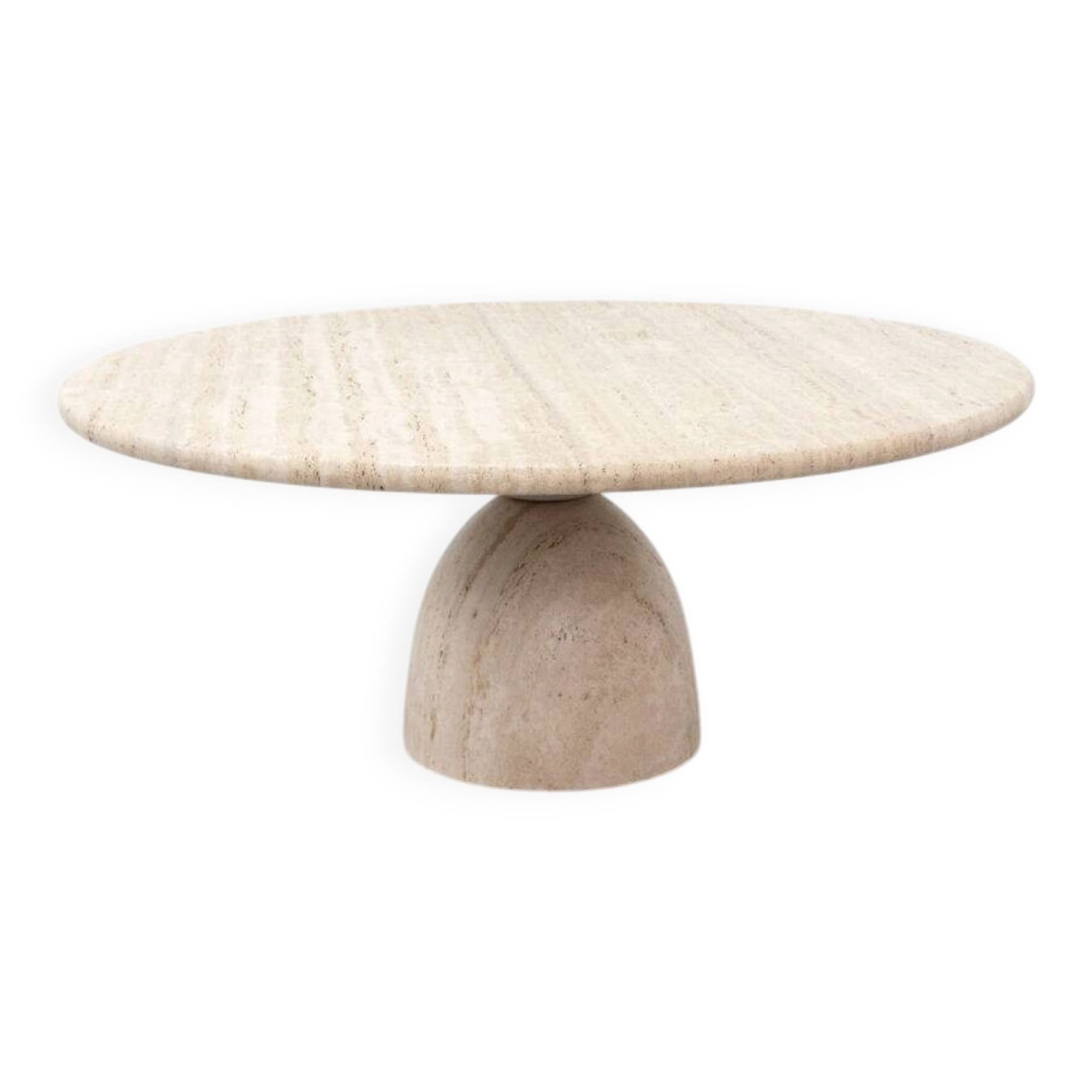Travertin 'Finale' coffee table by Draenert 1970s