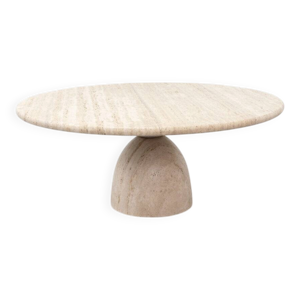 Table basse en travertin - 1970
