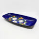 Enameled platter, copper bowl, Germany, 1960s