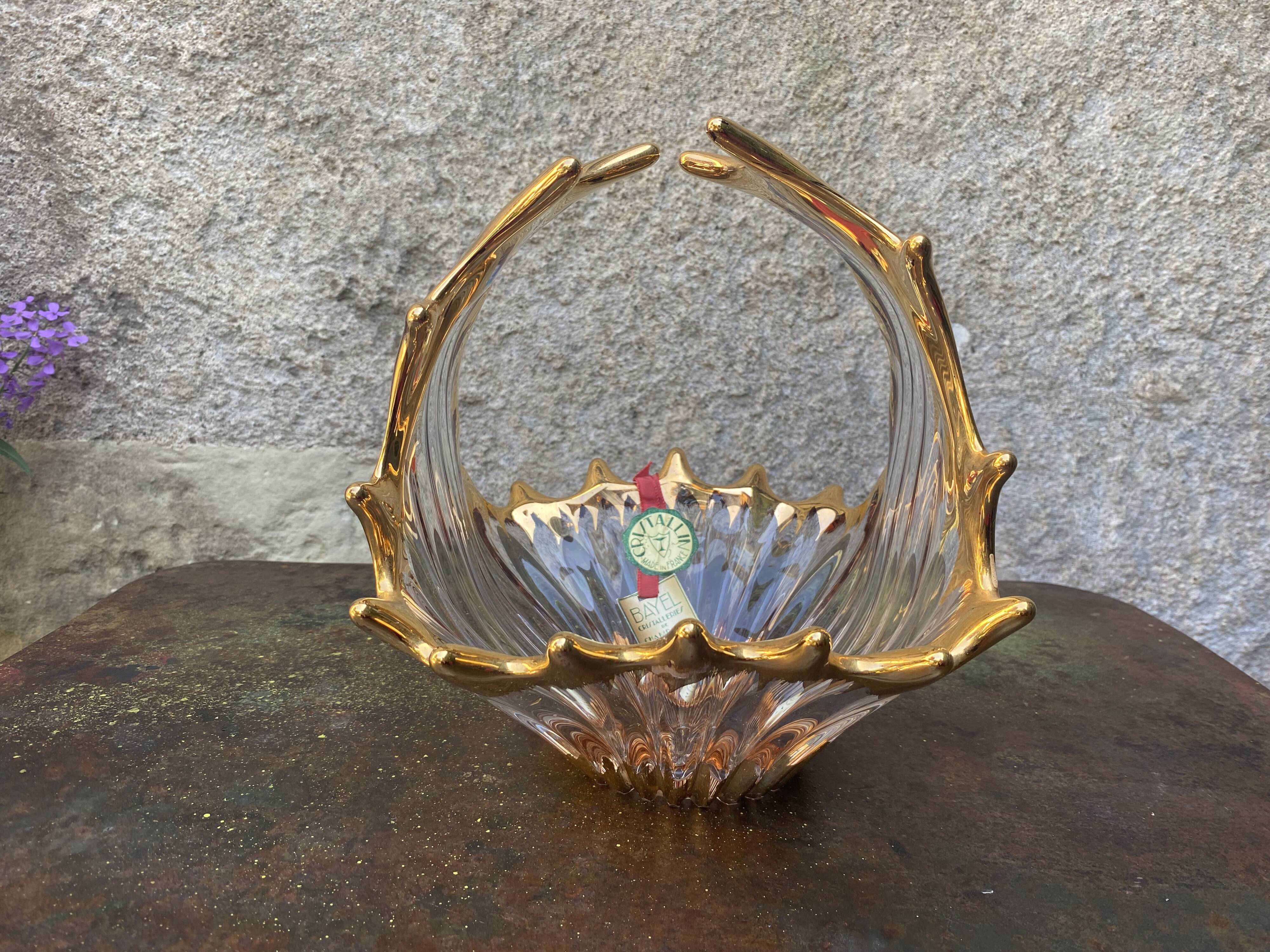 Bayel crystal bowl, 1950s