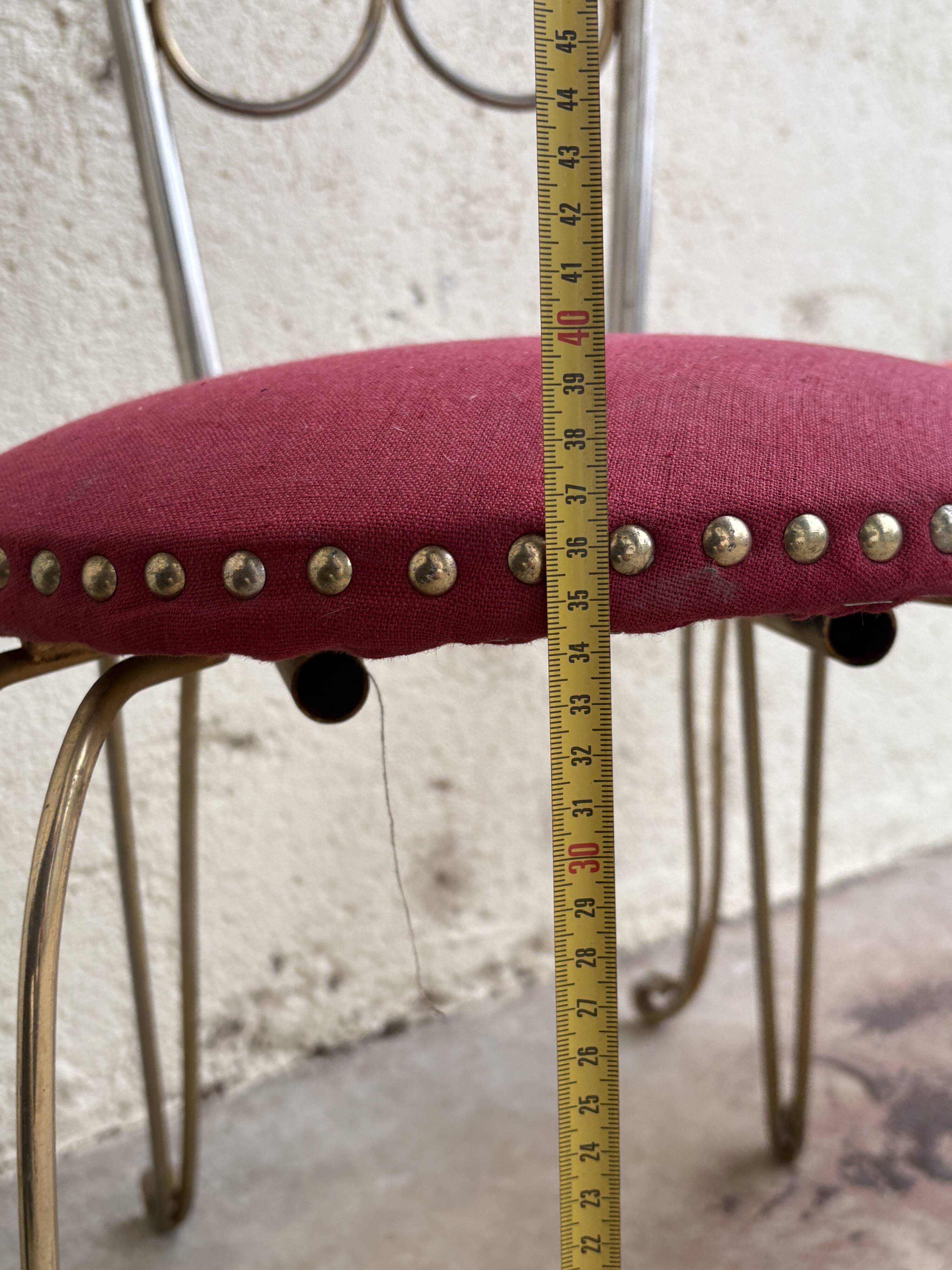 Pair of golden chairs