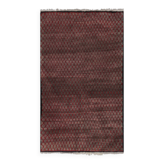 Tapis vintage turc de oushak tissé à la main 106x180 cm