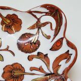 Longwy Cloisonné Enameled Basket Empty Pocket Cup Flowers Fe