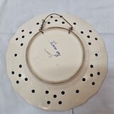 Ceramic plate of Rouen, 1950