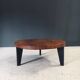 Mid-Century Industrial Tripod Coffee Table, France, 1950s