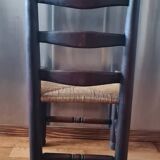 Brutalist chair, modernist in the style of Charles Dudouyt, 1950-1960