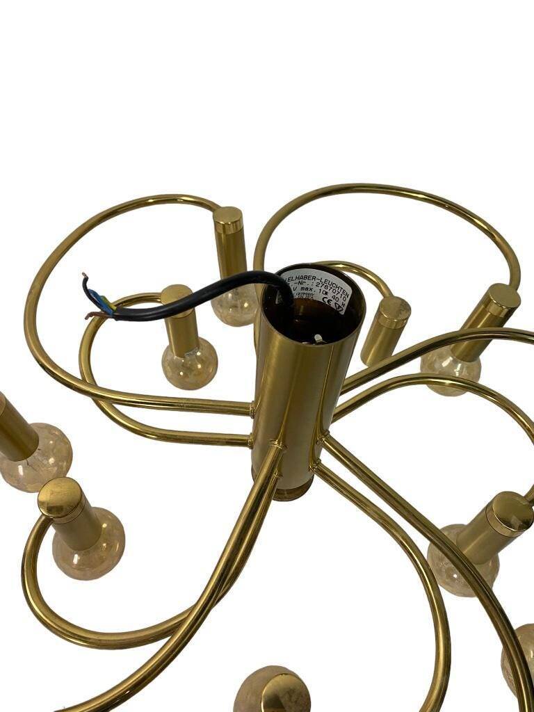 lustre suspendu vintage 'doré'