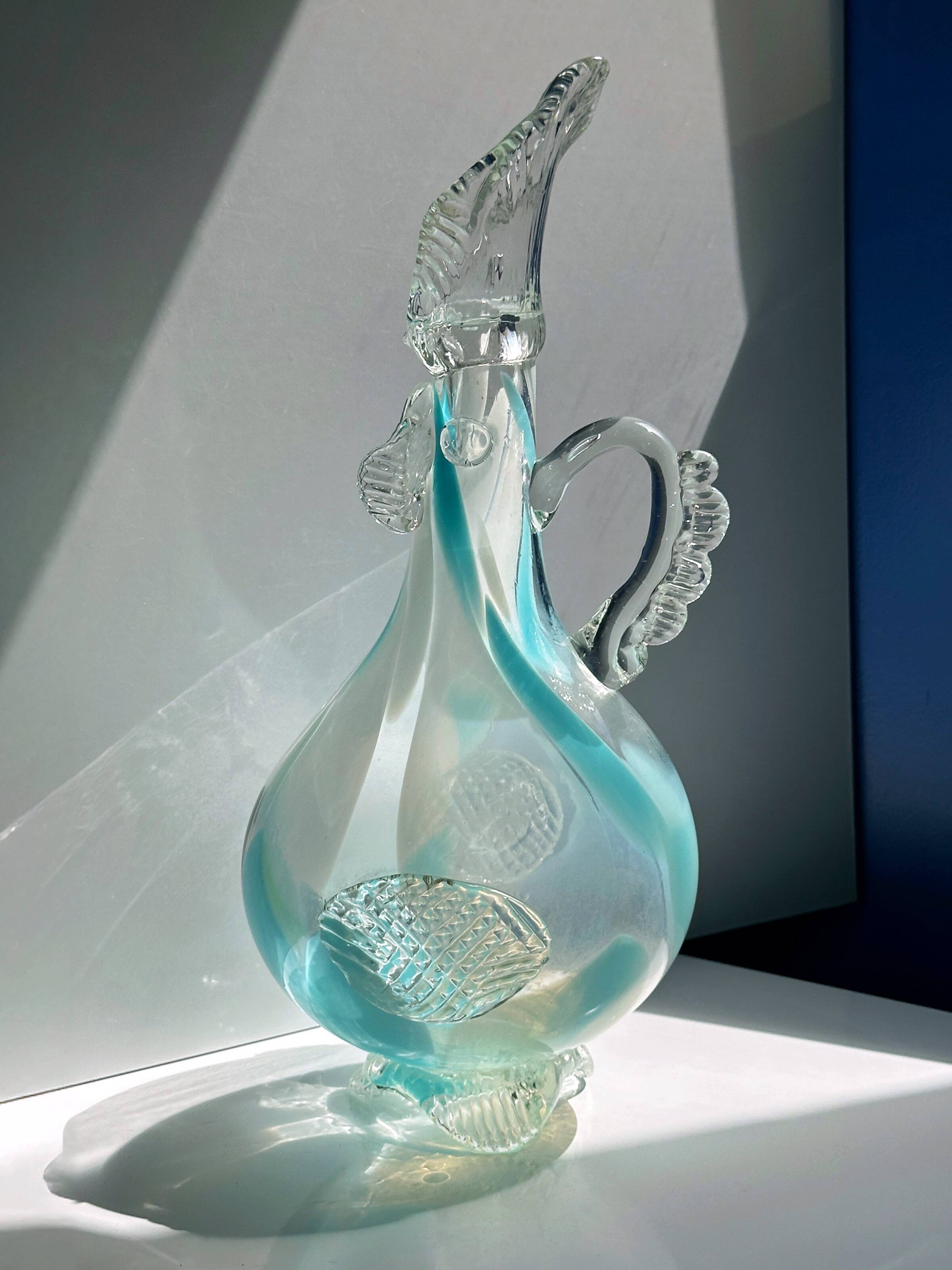 Mid Century Murano Vase Chicken - 1970s