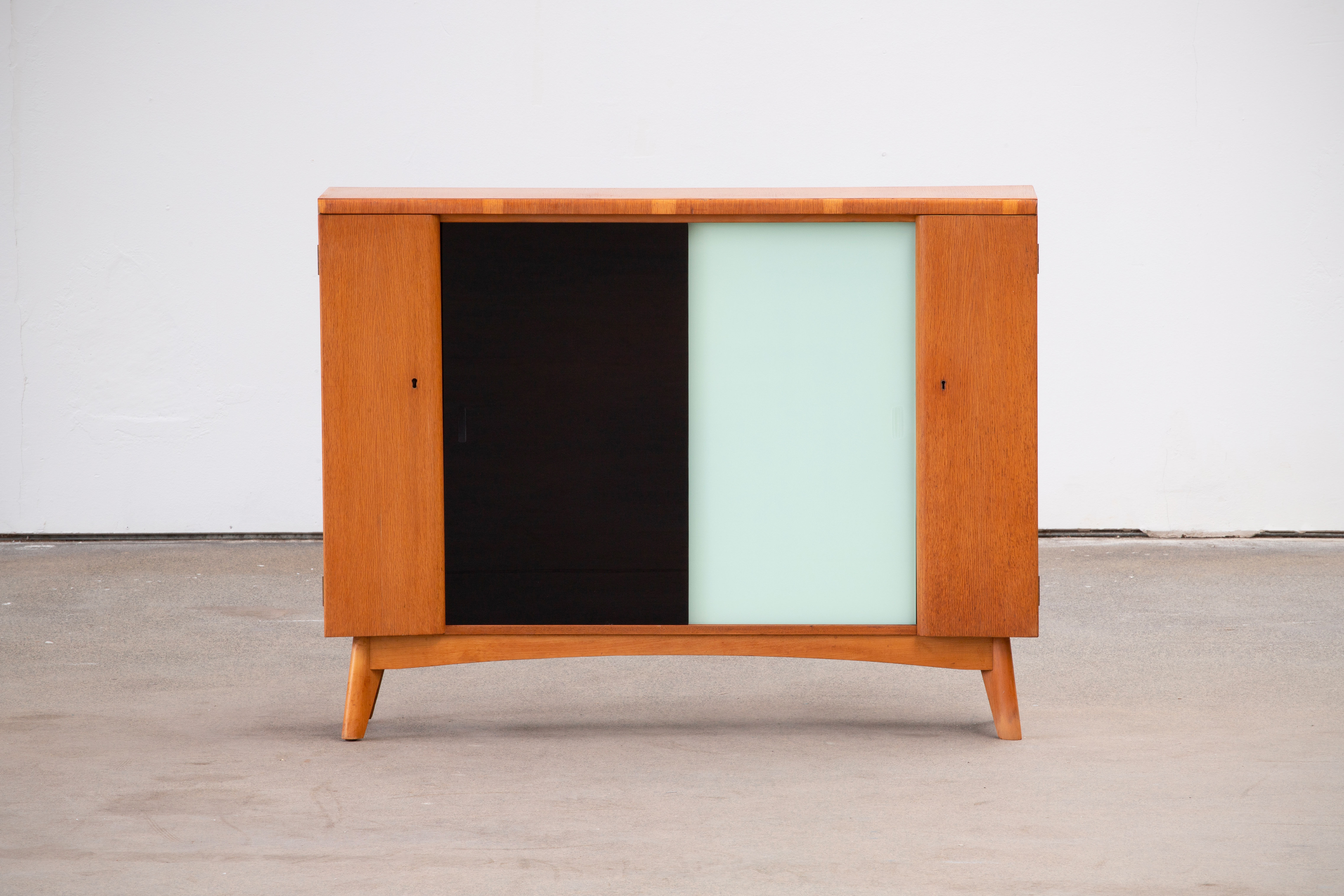 Vintage teak sideboard 122cm