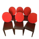 6 chaises « Valentine » – Jean-Charles de Castelbajac  Ligne Roset