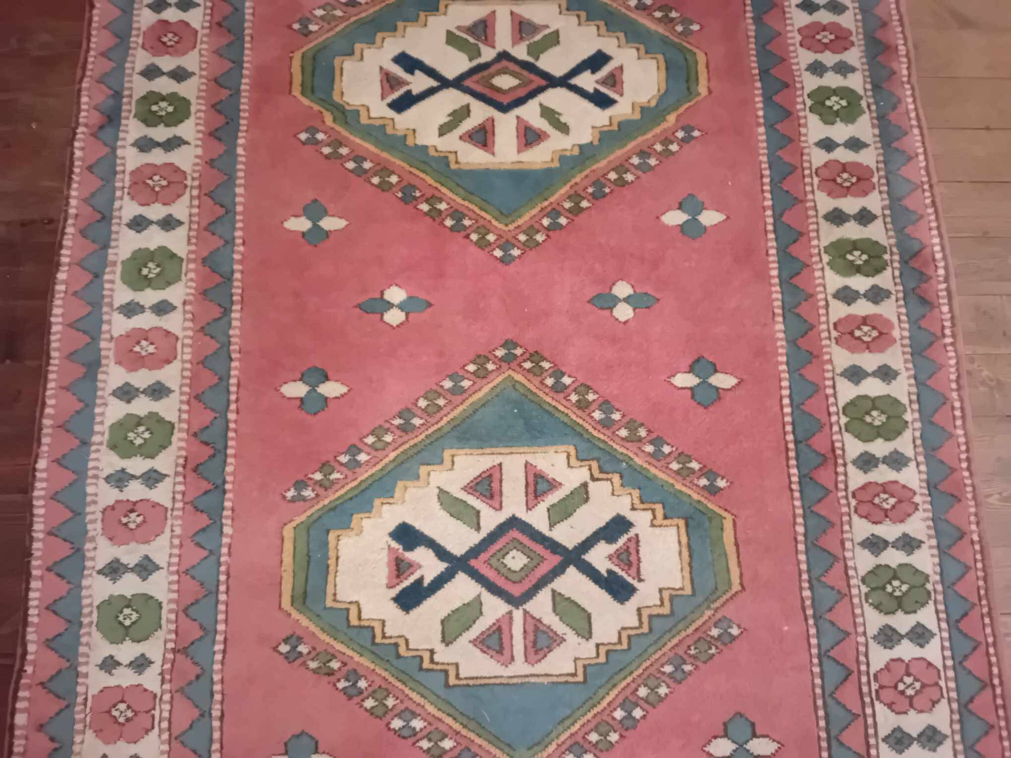 Handmade Anatolian Kars rug 232x166cm