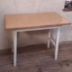 Side table 90,8x50,8cm vintage compass legs