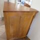 Beautiful corner cupboard - cherry stain - Drawer - one door - Louis Philippe style