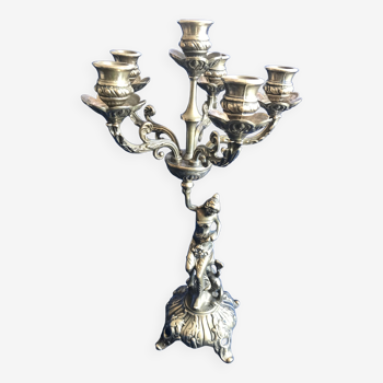 Bronze candlestick XIX th